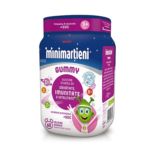 Minimarțieni Gummy cu Soc
